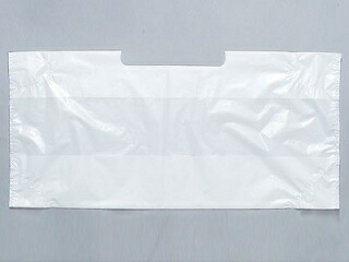 【1000枚入/ケース】 弁当袋 キャリーバッグ ランチ 業務用 業者 特大 乳白 福助工業 510&times;240&times;80mm 底マチ 弁当 163938 プロステ｜プロステアウトレット
