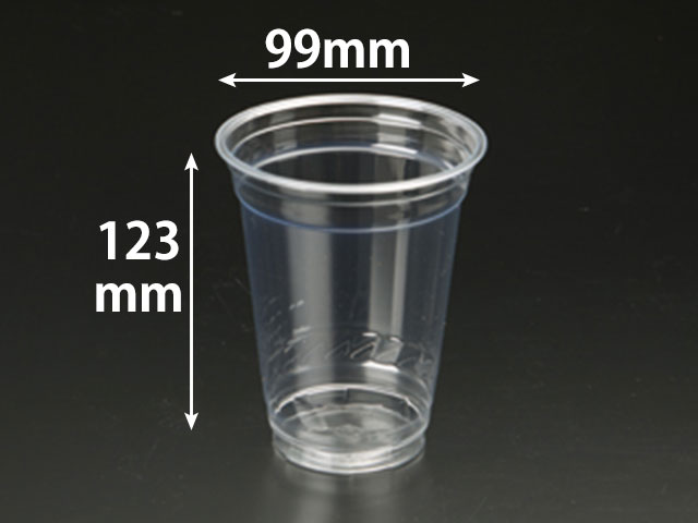 【1000枚入/ケース】 プラコップCP98-520 PETカップ 本体 約520ml プラスチックカップ 使い捨て コップ 00204558 プロステ|プロステアウトレット