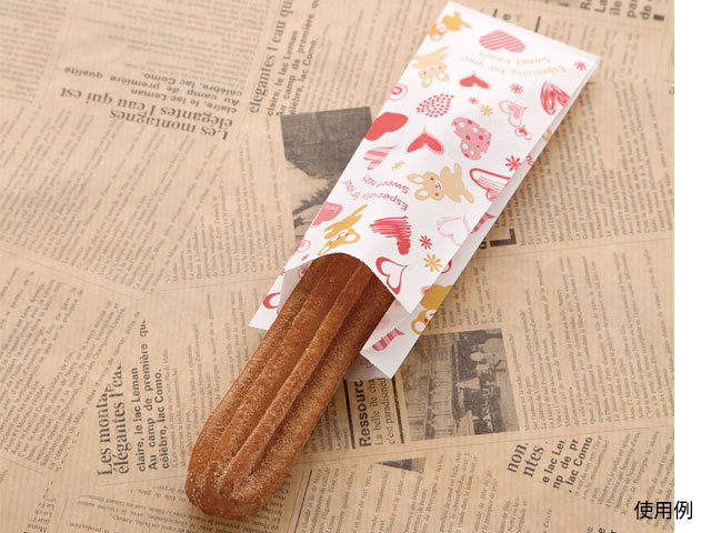 楽天市場】【100枚入/バラ】チュロス袋 260×55mm CRS-2 無地 大阪