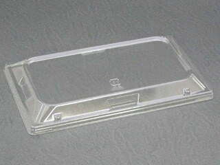 【600枚入/ケース】使い捨て容器 蓋 テイクアウト CT WF-302 重ね蓋 業務用 業者 中央化学 弁当容器 319285
