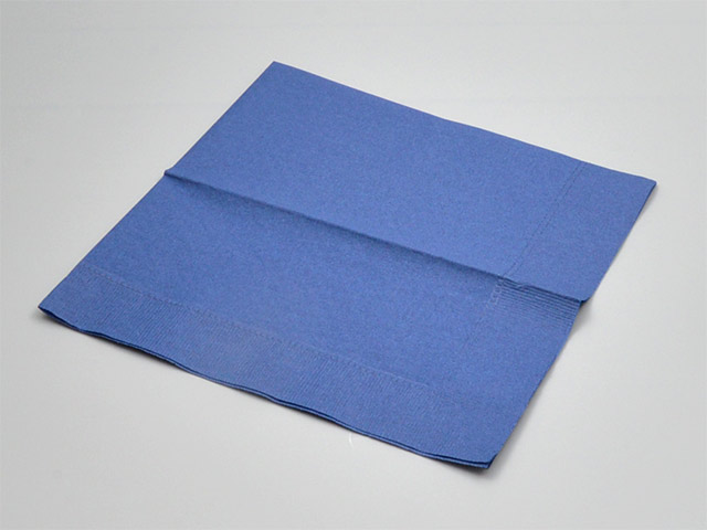 【2000枚入/ケース】 ナフキン 8折2P LUC-28 フレンチブルー 450×450mm 紙ナフキン 00436492 プロステ 14,733円