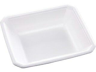 【3500枚/ケース】食品トレー DFV-14-12(30) 135&times;120&times;30mm 発泡トレー 業務用 業者 エフピコ 441355｜プロステアウトレット