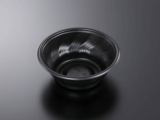 【600枚入/ケース】使い捨て容器 テイクアウト SD咲き丼 M19 BK 業務用 業者 身 中央化学 本体のみ 丼ぶり容器 レンジ可能 453588