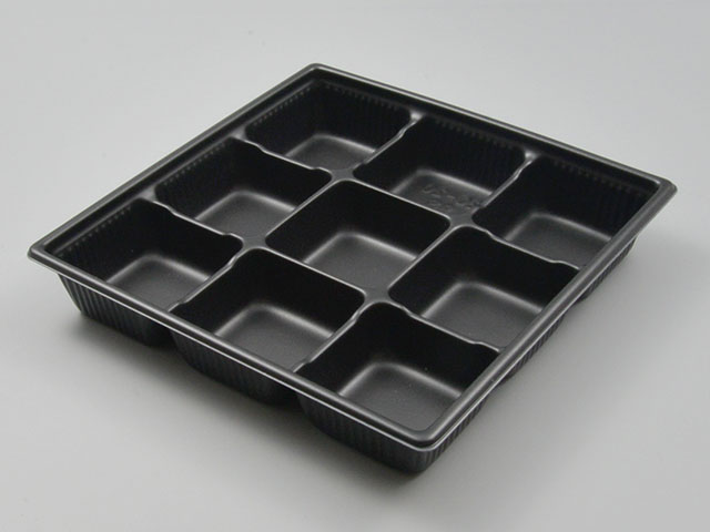 【300枚入/ケース】使い捨て容器 テイクアウト 弁当 惣菜 SDキャセロ 業務用 業者 20-20 9S 本体 黒 中央化学 フタ別売 電子レンジ対応455984｜プロステアウトレット 15,944円
