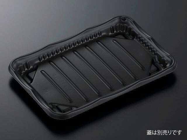 【900枚/ケース】使い捨て容器 テイクアウト SDﾎｯﾄﾏﾙｼｪ 4 BK 業務用 業者 本体-1 中央化学 本体のみ 惣菜容器 レンジ可能 456531