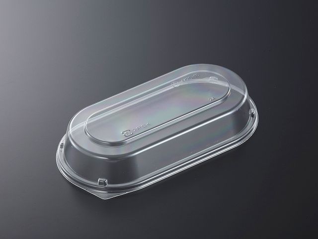 【600枚/ケース】使い捨て容器 蓋 テイクアウト CTなごみ M20-10 蓋 業務用 業者 中央化学 弁当容器蓋 透明蓋 540066