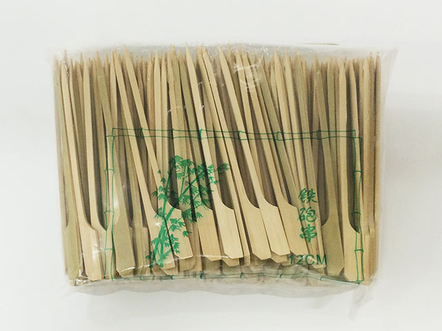 【80点入/ケース】 串 鉄砲串 12cm 250本入 竹串 焼き鳥 串焼き 持ち手付き バーベキュー 00593199 プロステ