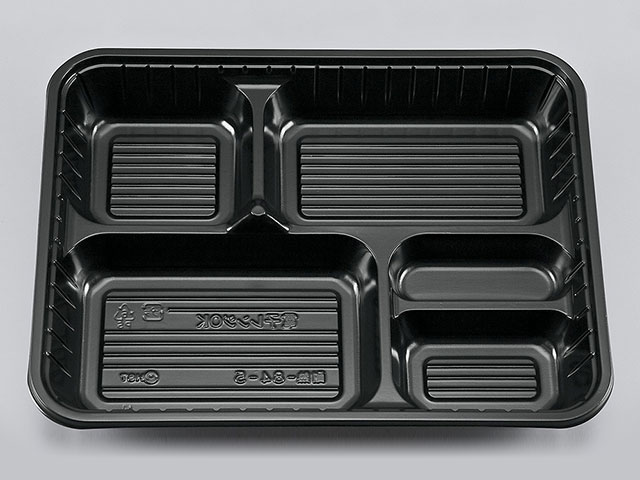 【400点入/ケース】 弁当容器 BS弁当29 黒本体 業務用 業者 シーピー化成 レンジ可 使い捨て容器 テイクアウト 655640
