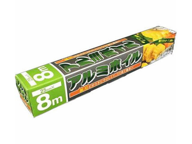 【120点】 アルミホイル アルミホイル25cm×8m 10μ プロステ