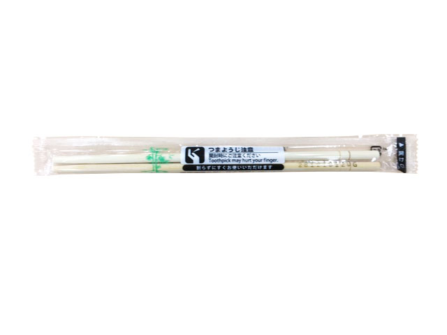 【4000枚(100枚×40)】 割箸 OP完封箸20cmφ5.5mmスリム マスキ プロステ