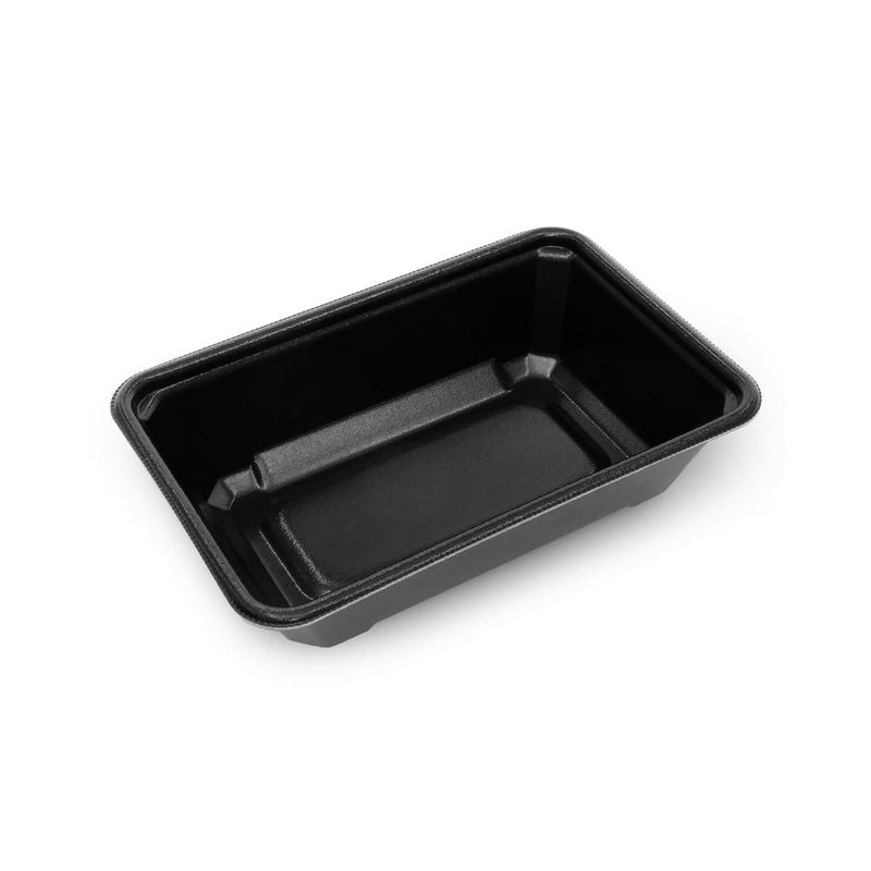 【600枚】どんぶり容器(角型・プラスチック製) エフピコチューパ MFP極み重-21-14 黒 本体 00747183｜プロステアウトレット