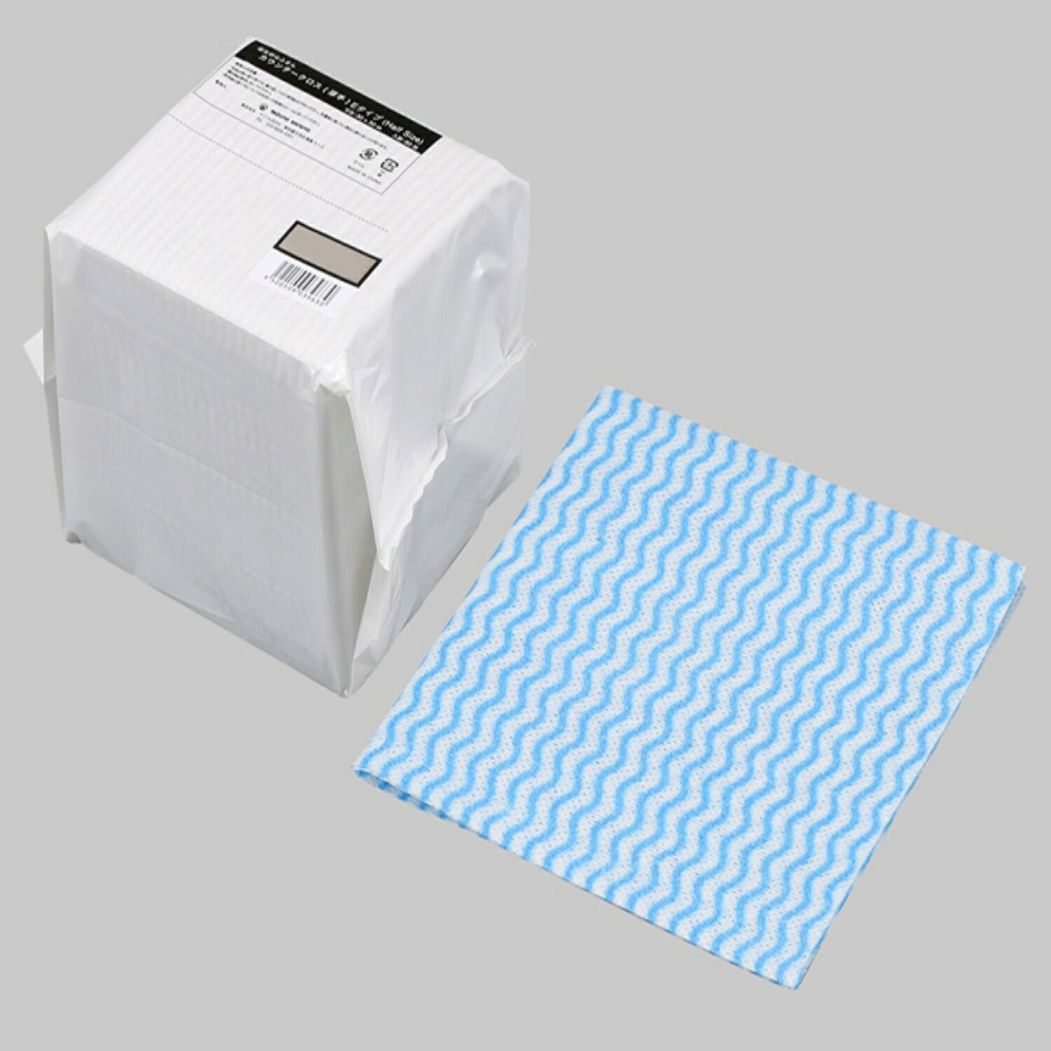 【1440枚】カウンタークロス(BLUE)厚手 ポリ包装Eタイプ(Half Size) 00379356 プロステ｜プロステアウトレット