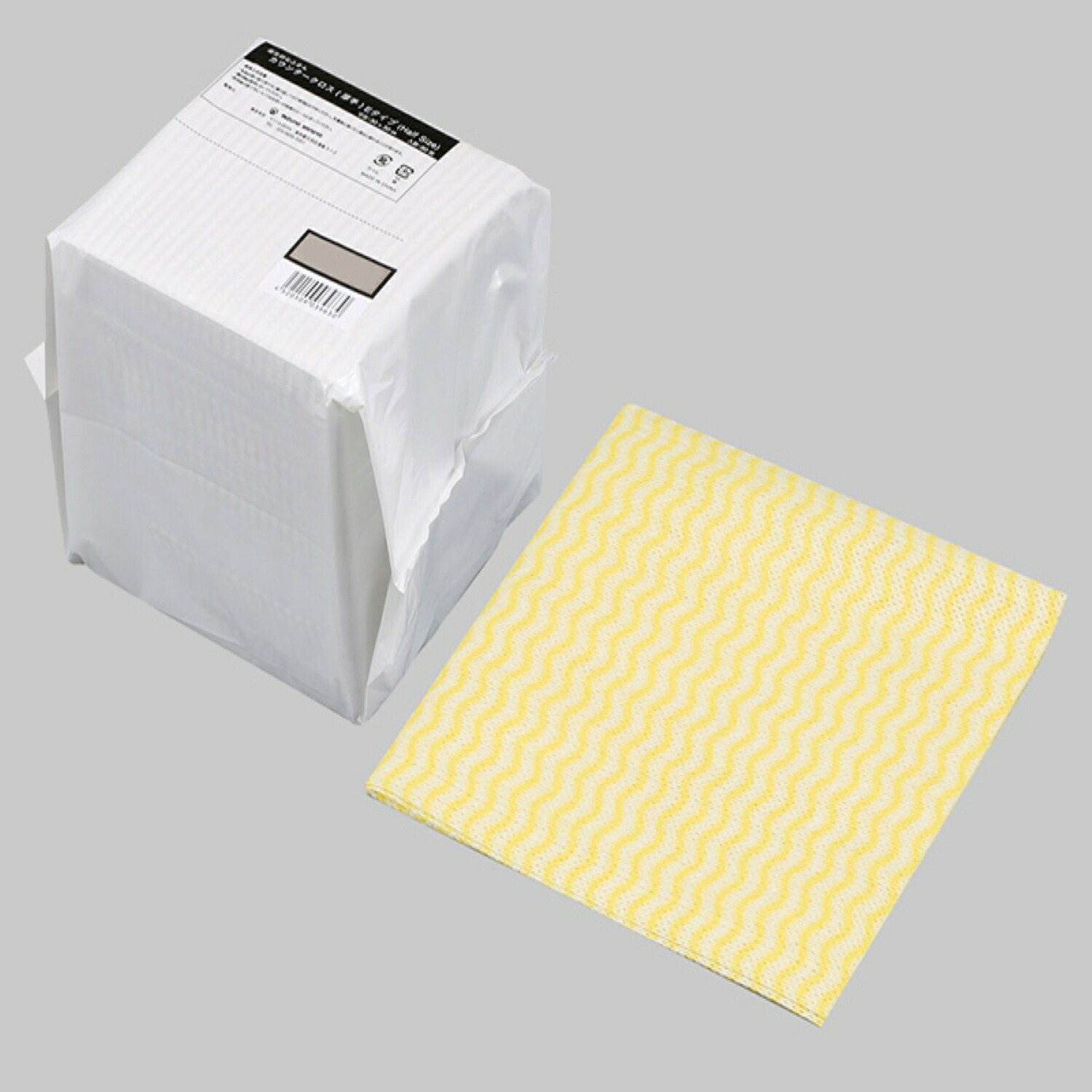 【1440枚】カウンタークロス(YELLOW)厚手 ポリ包装Eタイプ(Half Size) 00379373 プロステ｜プロステアウトレット