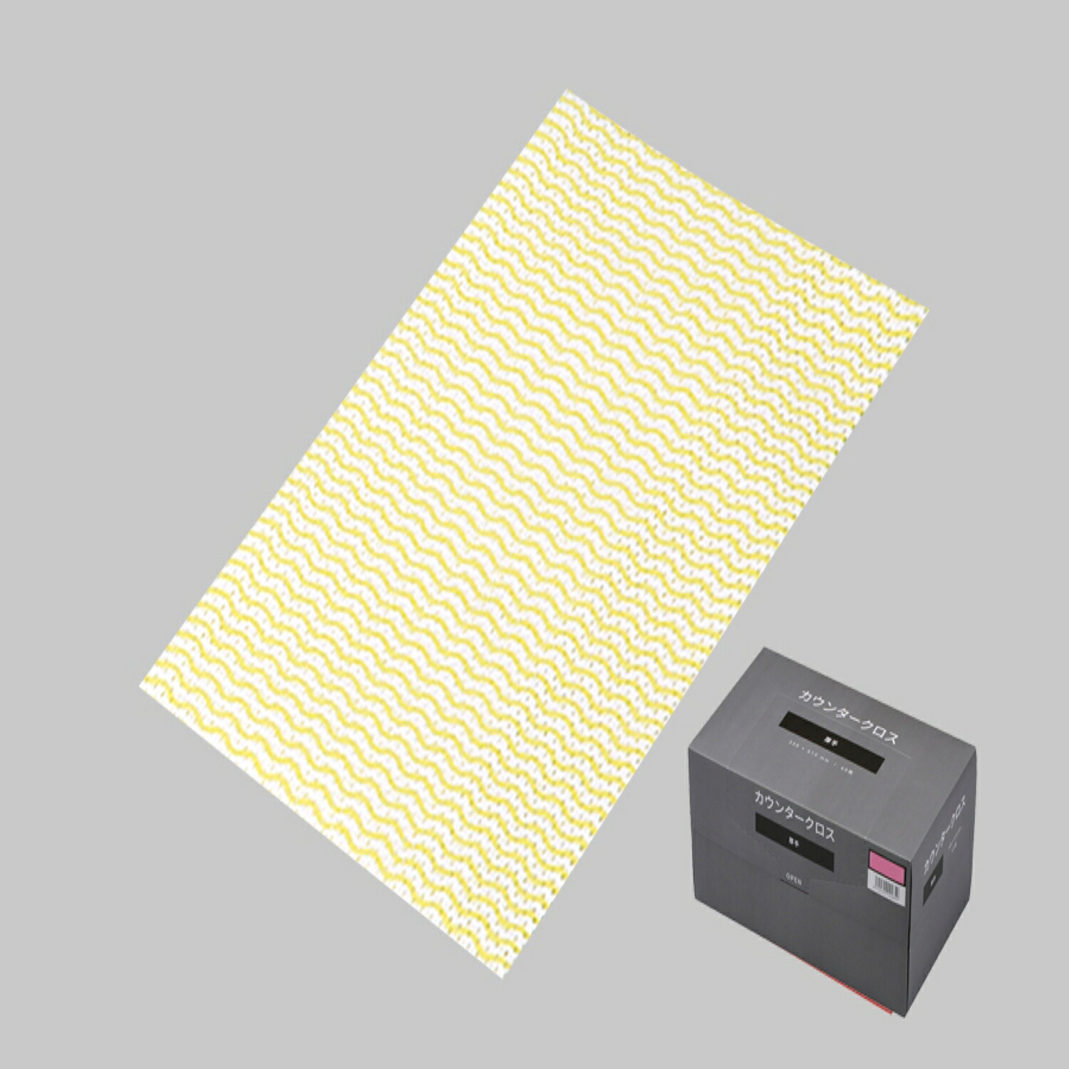 【360枚】カウンタークロス(YELLOW)厚手 00379379 プロステ
