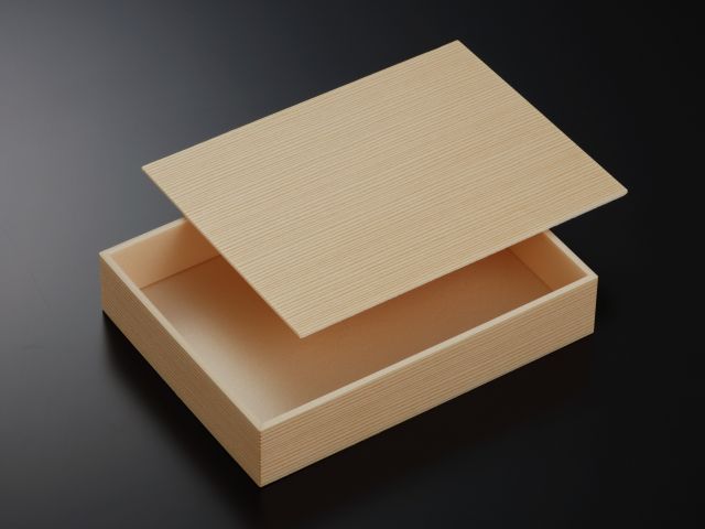 【99個】精肉折 1.5kg 関東杉 蓋付 業務用 業者 中央化学 ギフト 精肉 プレゼント 蓋つき 297002|プロステアウトレット