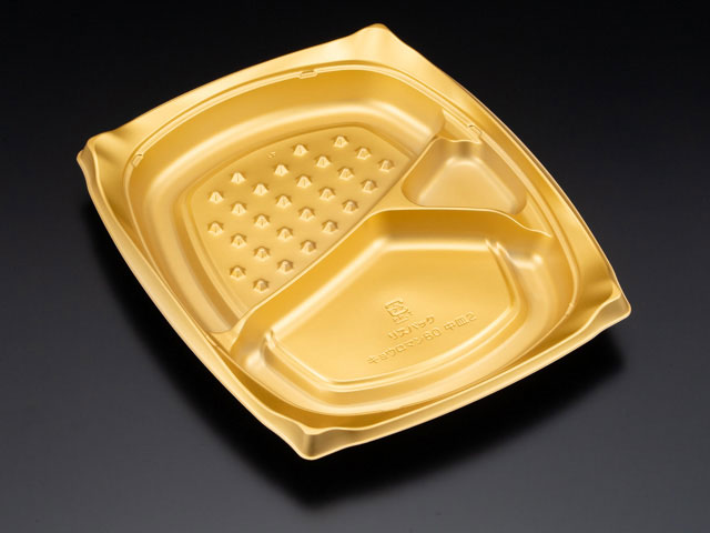 【600枚】饗ロマン80中皿2 ゴールドW リスパック 使い捨て 業務用 業者 316201｜プロステアウトレット