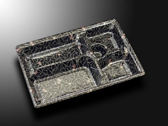 【200枚】中央化学 弁当容器 HS古今L-6 花小舞 身 弁当容器 HSｺｺﾝL-6ﾊﾅｺﾏｲﾐ HS古今L6 花小舞 身 5仕切 00362532 プロステ 8,322円