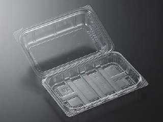 【1200枚】フードパック 弁当 お弁当 パノラックV18-12 穴明 中央化学 業務用 業者 惣菜 外篏合 OPS 使い捨て 388797