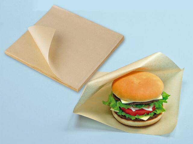 【3000枚】バーガー袋No.20未晒無地 福助工業 耐油性有 片貼袋 業務用 業者 L字型開口 ハンバーガー 肉まん あんまん 中華まん シュークリーム ワッフル ドーナツ クレープ パニーニ メロンパン 642747 プロステ