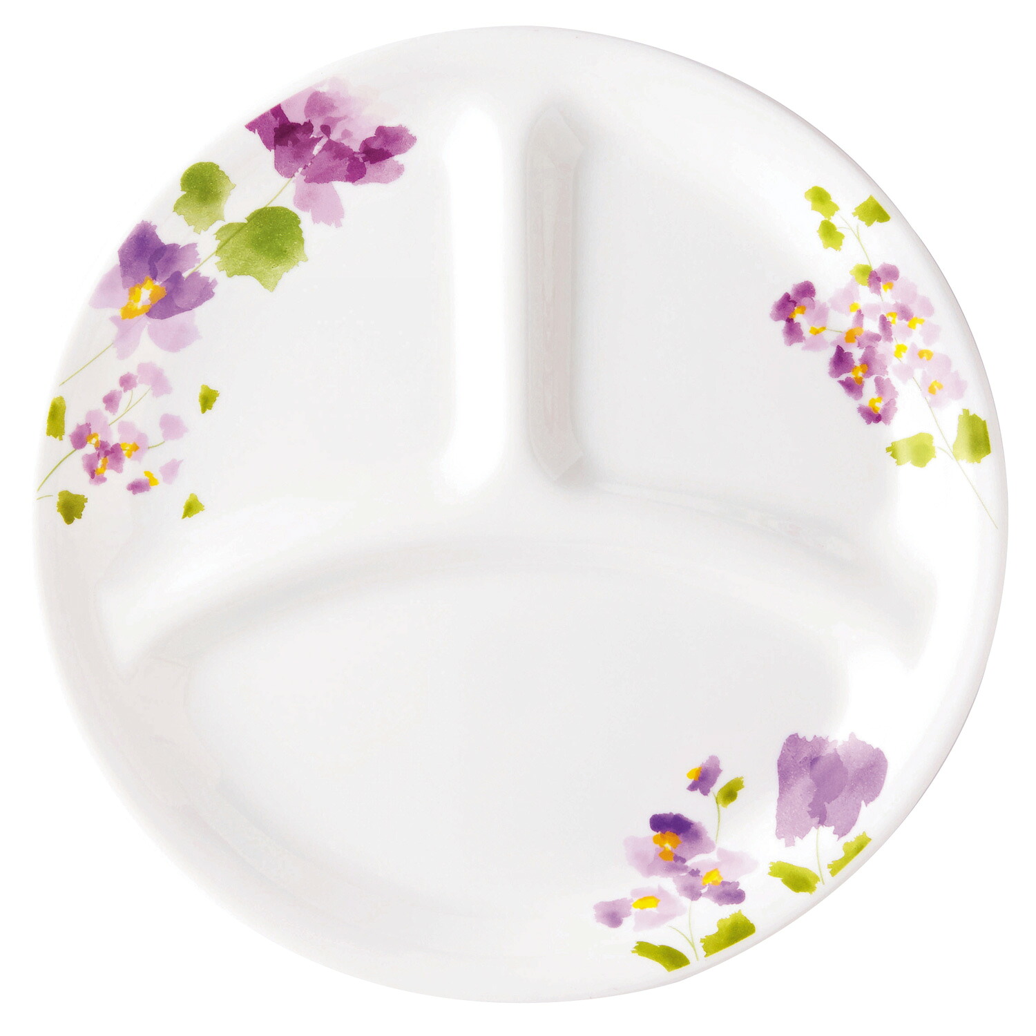 【5枚】コレール バイオレットミスト ランチ皿(大) J310 パール金属 食器 ガラス 割れにくい 00685322 プロステ