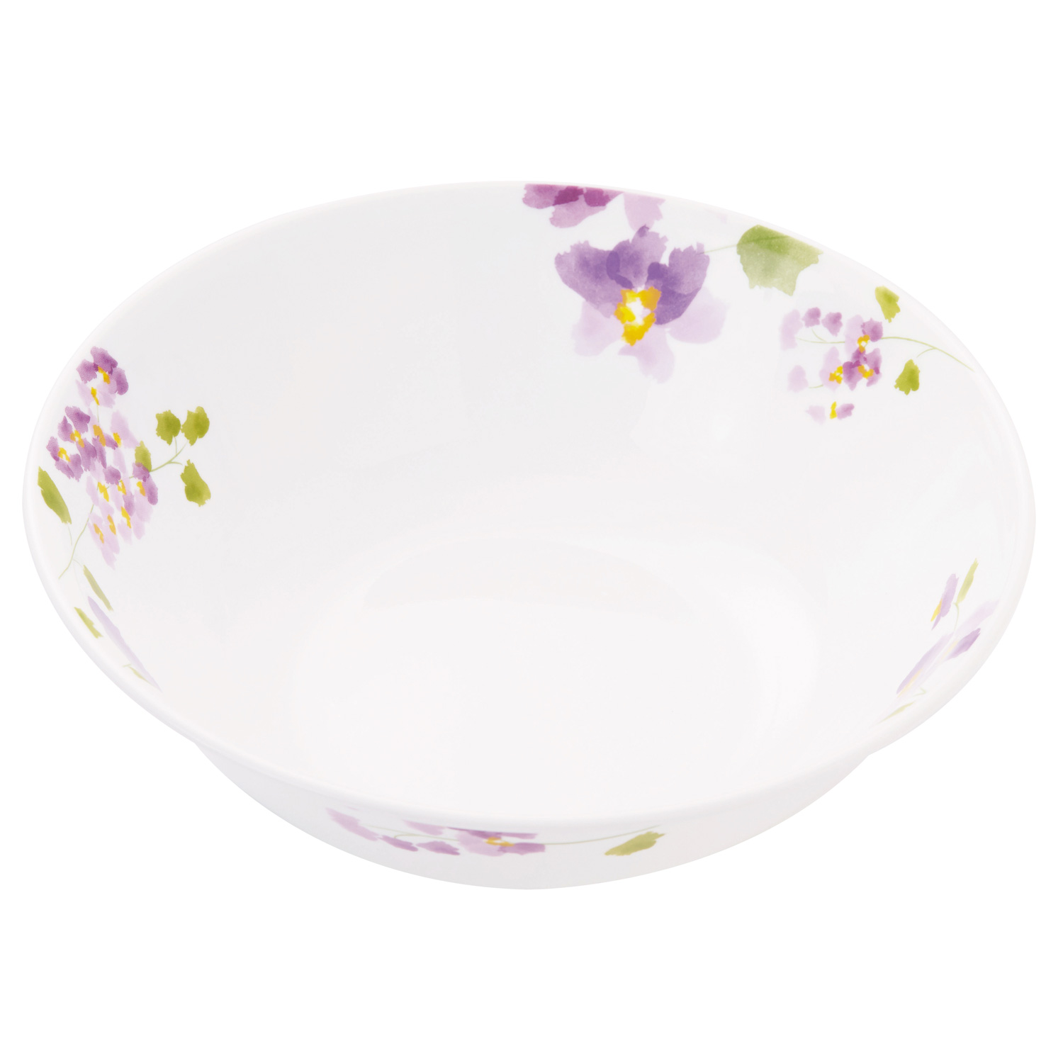 【5枚】コレール バイオレットミスト 大ボウル J432 パール金属 食器 ガラス 割れにくい 00685332 プロステ