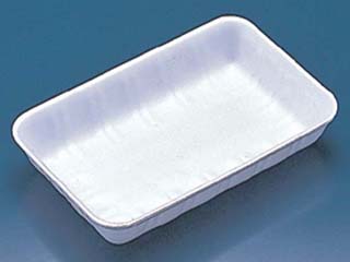 【600枚】トレー GP-528 白 リスパック 食品トレー 食品スーパー 使い捨て 00003617