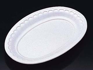 【2000枚】PSPトレー小判D3 リスパック 食品トレー トレー 食品スーパー 使い捨て 00019450｜プロステアウトレット