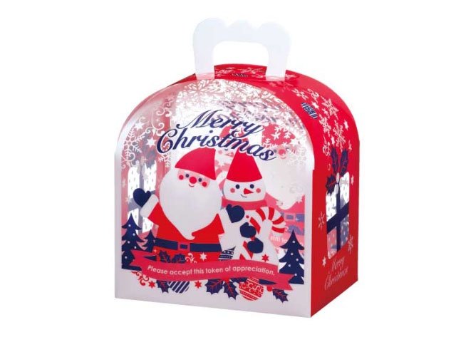 【100枚】ギフトバッグ GB-600 クリスマス7 大森 デザート容器 菓子容器 スイーツ容器 00100344