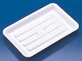 【2800枚】M14 1P50 リスパック 食品トレー トレー 食品スーパー 使い捨て 00150489