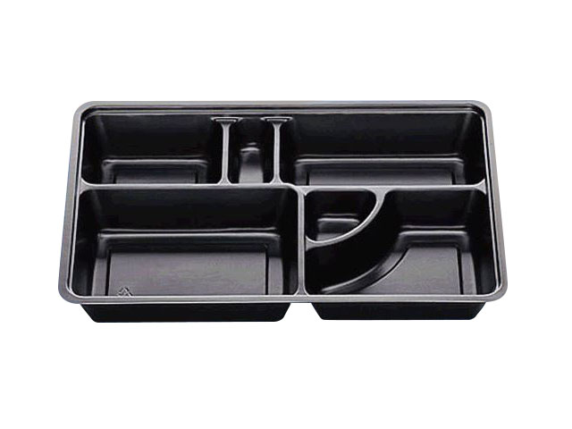 【300枚】中仕切 90-60C-5 黒 北原産業 仕出し弁当 仕出 出前 00150592