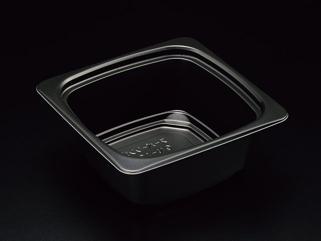 【1000枚】スーパーレンジGN-128 B スミ 丼容器 どんぶり 丼 00152309