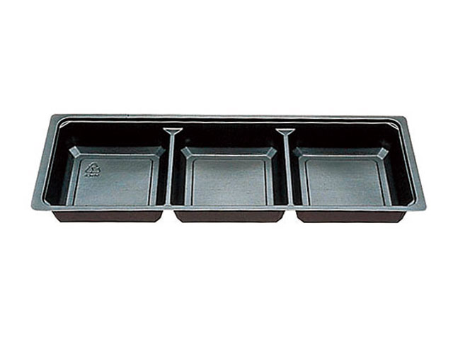 【300枚】中仕切110-40 C-3 黒 エフピコチューパ 仕出し弁当 仕出 出前 00192234