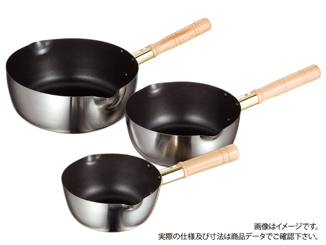 【1個】AG21-0 電磁雪平鍋 シルクウェア21cm 赤川器物製作所 調理道具 キッチン道具 厨房道具 00213062 プロステ