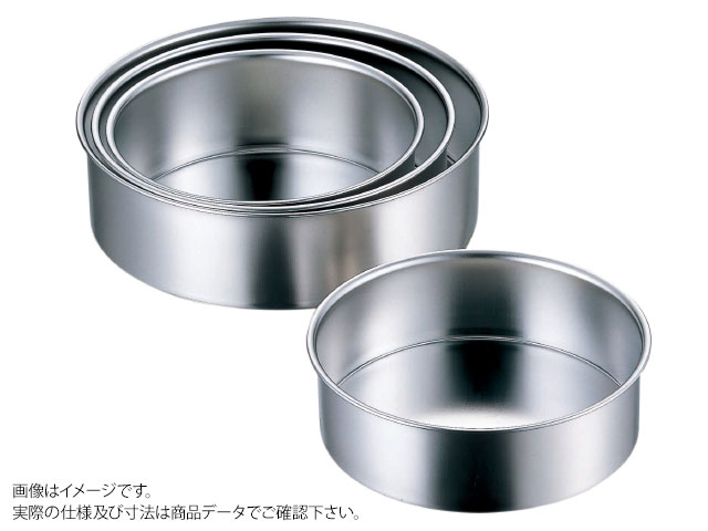 【48個】AG18-8 共底デコ缶 12cm 赤川器物製作所 00238760 プロステ|プロステアウトレット