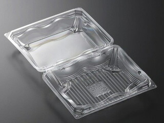 【1200枚】フードパック 弁当 お弁当 リップル 15-12 中央化学 フードパック 弁当 お弁当 篏合 かちっと閉まる 00242449|プロステアウトレット