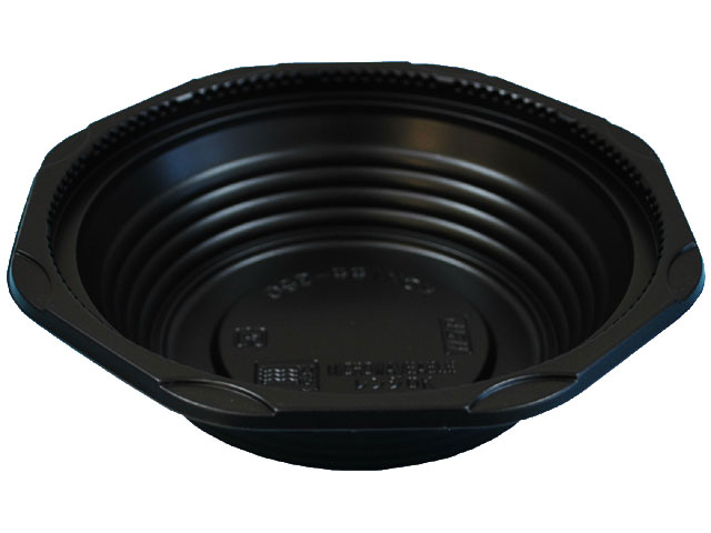 【900枚】KDN155-250黒本体 北原産業 丼容器 どんぶり 丼 00253061