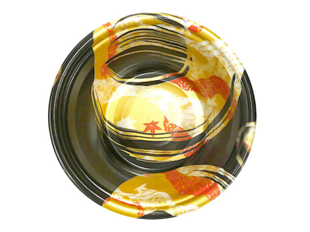 【750枚】MFPホット麺17(70)絞 風金黒 エフピコ 00264681