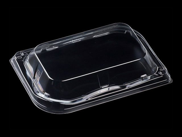 【900枚】T-葉皿2-4嵌合蓋(APET)エコ エフピコ 寿司容器 鮮魚 魚 寿司 にぎり 00265441