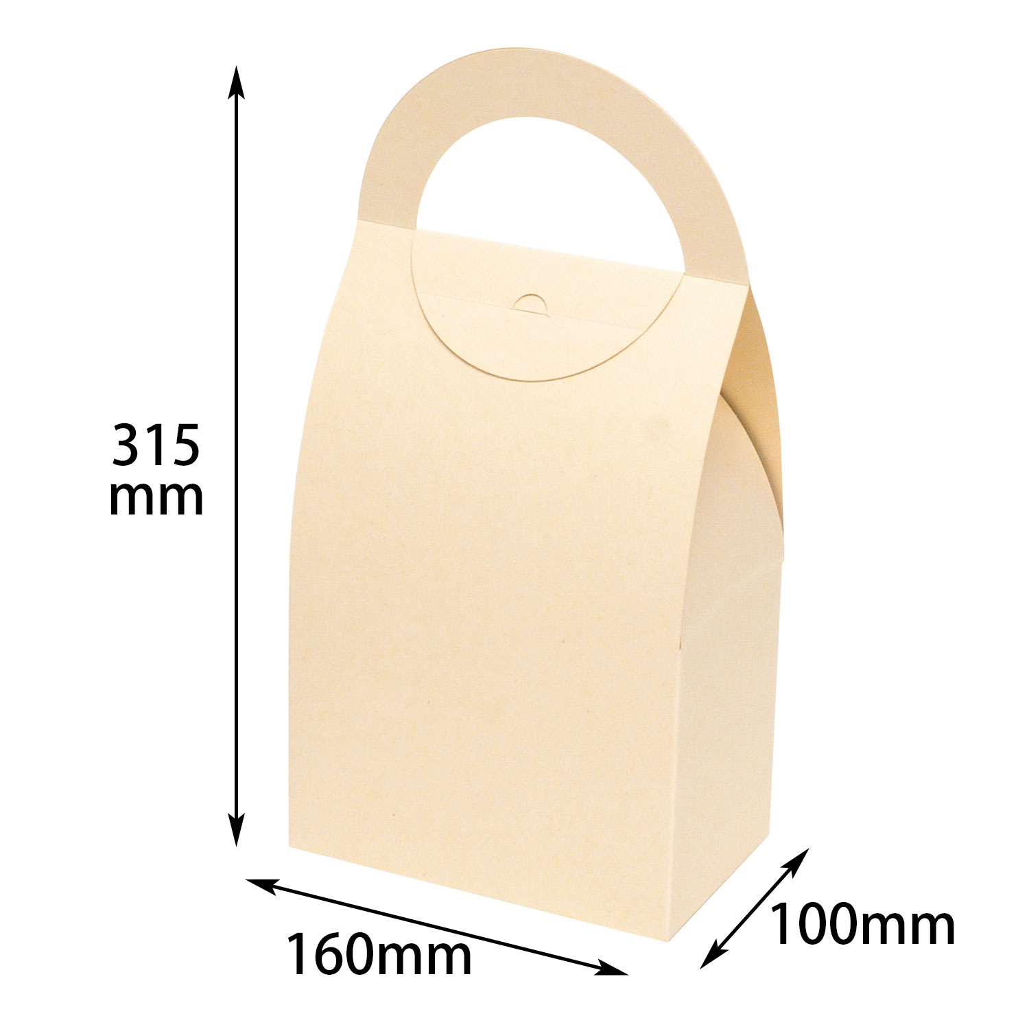 【200個】ハンディーラウンドBOX 3L ミルク ヤマニ 00274220 プロステ|プロステアウトレット
