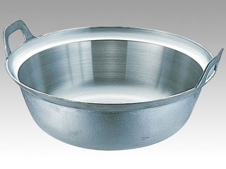 【1個】アルミイモノ円付鍋45cm 調理道具 キッチン道具 厨房道具 00276093 プロステ