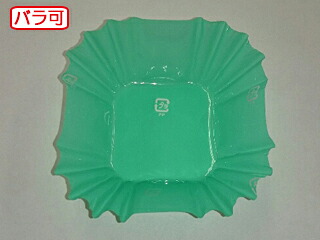 【50本】ラミケースOPP四角6号Pグリーン 500枚 セイコー お弁当用 フィルム カップ 00295286 プロステ