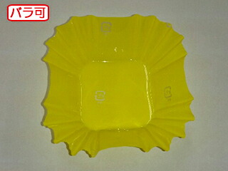 【50本】ラミケースOPP四角8号Pイエロー 500枚 セイコー お弁当用 フィルム カップ 00295316 プロステ|プロステアウトレット