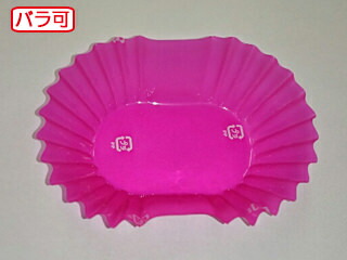 【50本】ラミケースOPP小判8号赤 500枚 セイコー お弁当用 フィルム カップ 00295336 プロステ