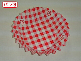 【50本】ラミケースOPP8Aチェック柄ピンク 500枚 セイコー お弁当用 フィルム カップ 00295490 プロステ