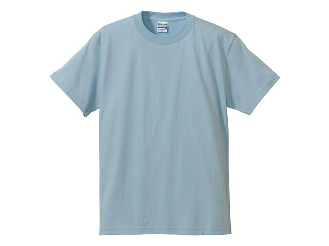 【10枚】5001綿Tシャツ 4L ライトブルー United Athle シャツ 上着 00298616 プロステ