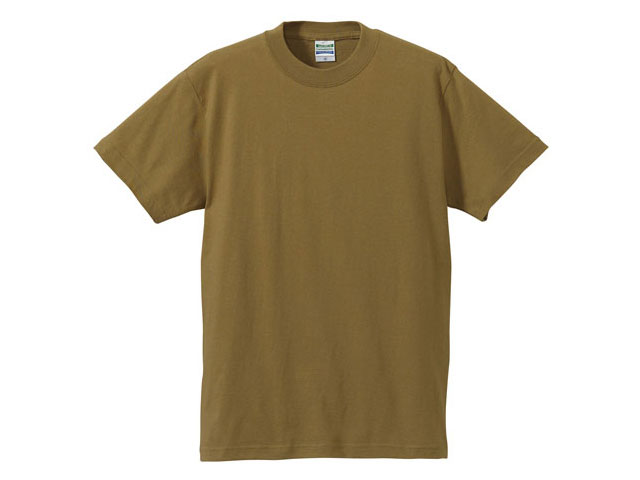 【10枚】5001綿Tシャツ 4L サンドカーキ United Athle シャツ 上着 00298621 プロステ