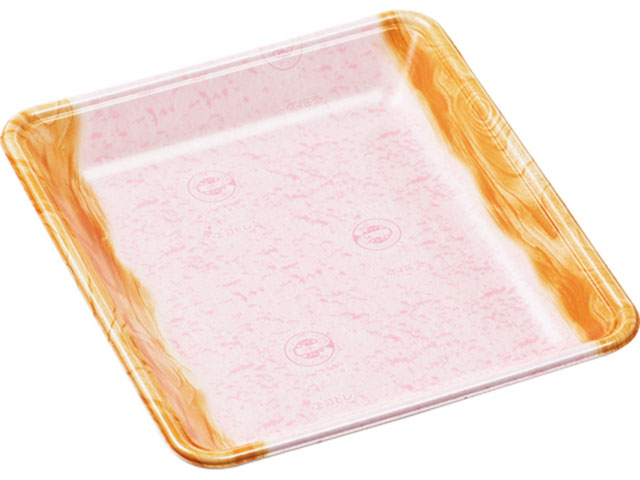 【1200枚】FLB-A22-30 エコ銘木ピンク エフピコ 発泡トレー トレー 食品スーパー 00305750