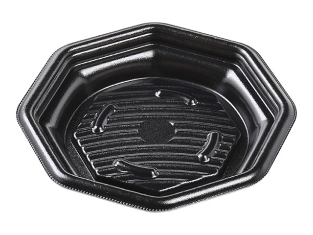 【300点】弁当容器 MFPグラブ八角18-18 本体 黒 エフピコ 00305808 6,628円