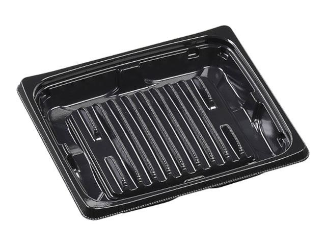 【1500枚】MSDプレイン15-13AG本体 黒 エフピコ 食品容器 使い捨て容器 容器 00306255