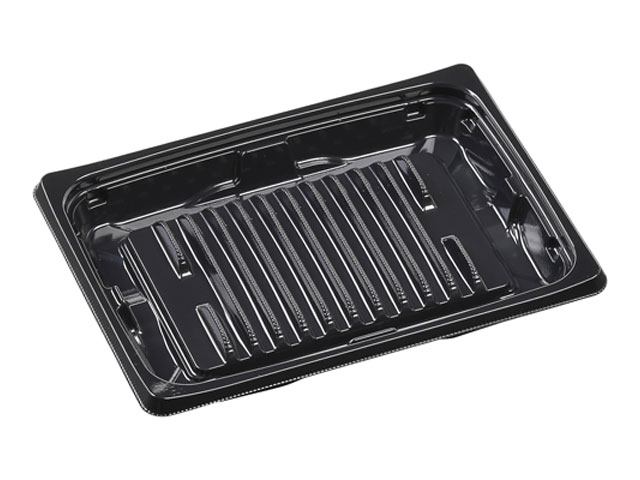 【900枚】MSDプレイン18-13AG本体 黒 エフピコ 食品容器 使い捨て容器 容器 00306259